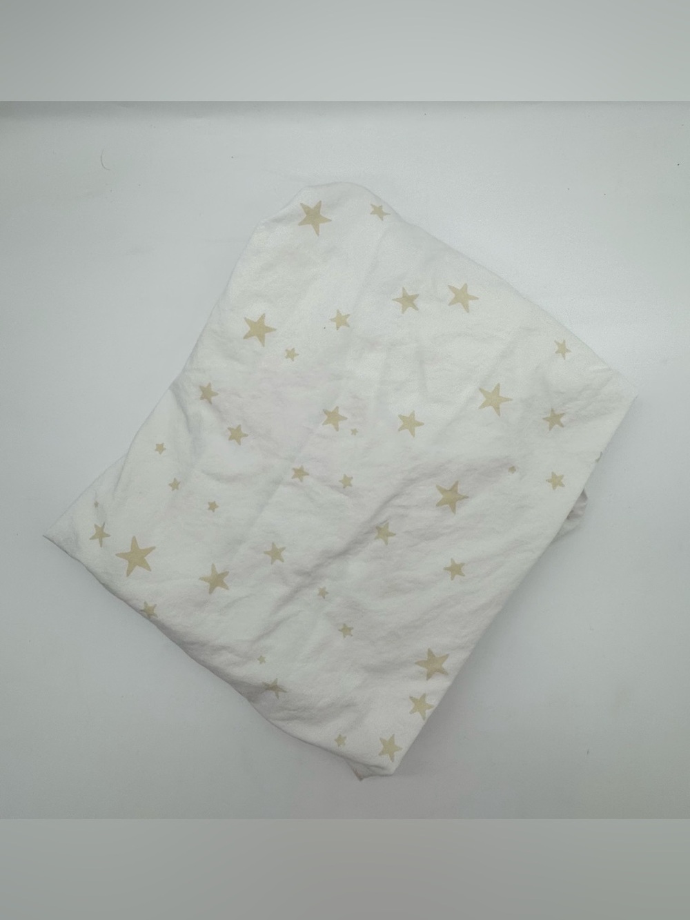 Emily & Meritt for Pottery Barn Kids Crib Sheet in Gold Stars Print